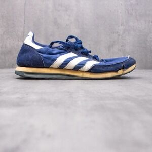 Vintage VTG 1980's 80's Adidas Summit Blue Sneakers